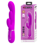Pretty Love Romance - Shania - 4in1 Multi-function Rabbit Vibrator Pink 